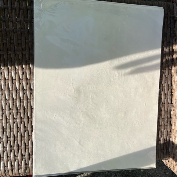 𝅺set of 6 Vintage 1974 Holly Hobbie Christmas Plastic Coated Placemats NOS Joy - Picture 6 of 6